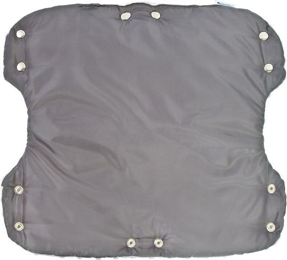 Rukávník na kočárek z Minky Sensillo 40x45 black - obrázek 4