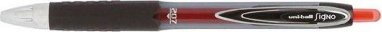 Gelové pero "UMN-207", červená, 0,4mm, stiskací mechanismus, UNI - obrázek 1