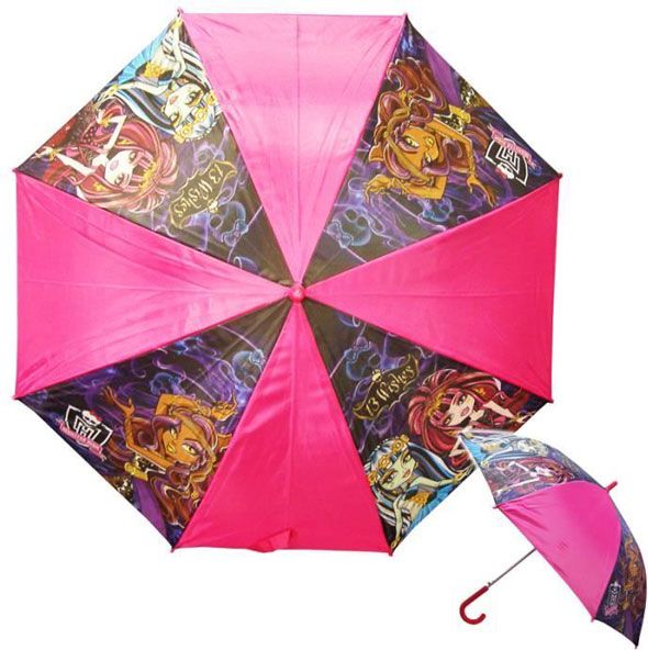 Chanos vystřelovací deštník Monster High 13 přání pr. 72 cm - obrázek 1