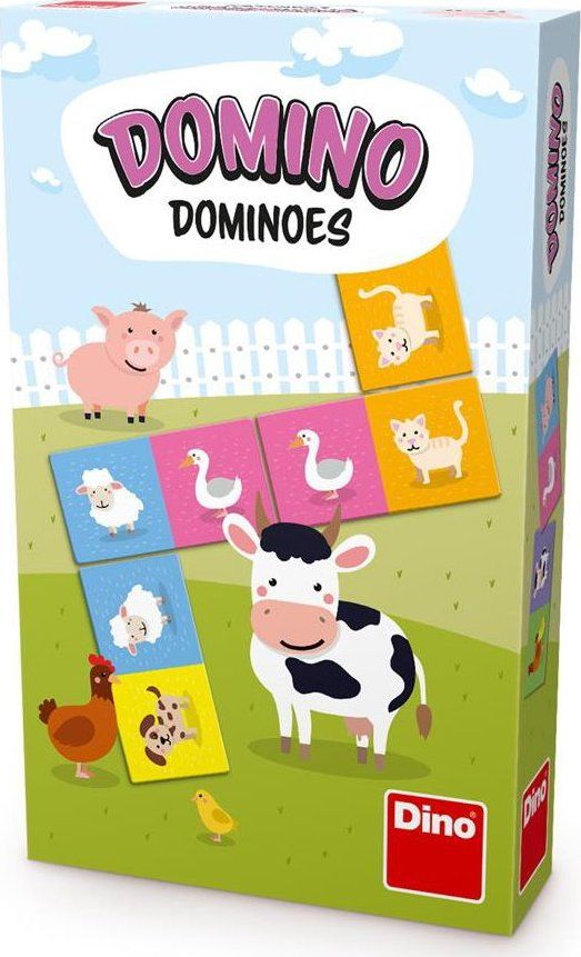 DINO Domino Domácí zvířátka - obrázek 1