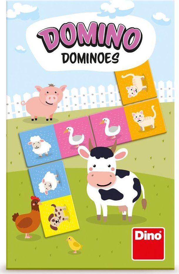 DINO Domino Domácí zvířátka - obrázek 2
