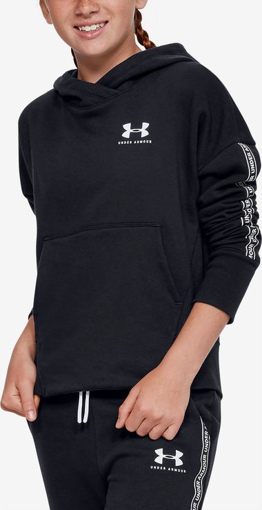 Sportstyle Mikina dětská Under Armour | Černá | Dívčí | S - obrázek 1