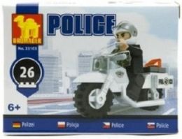 Stavebnice Dromader Policie Motorka - obrázek 1