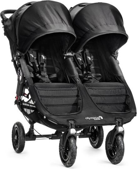 Baby Jogger sourozenecký kočárek CITY MINI GT DOUBLE BLACK/BLACK - obrázek 1