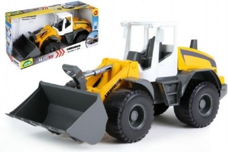 Auto Nakladač Worxx plast 49cm 1:15 v krabici Liebherr L538 - obrázek 1