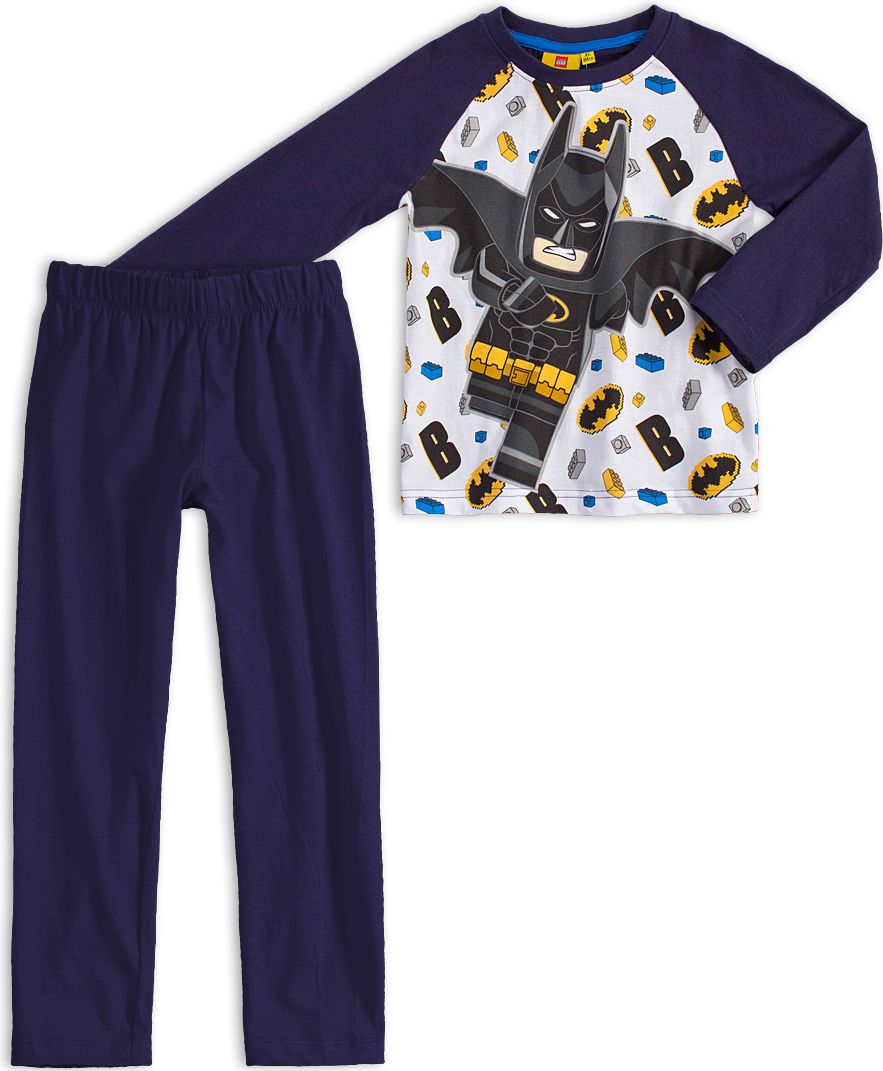 Chlapecké pyžamo LEGO BATMAN tmavě modré Velikost: 104 - obrázek 1