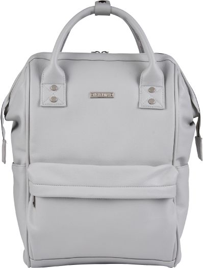 BABABING Mani Přebalovací taška/batoh Leatherette Dove Grey - obrázek 1