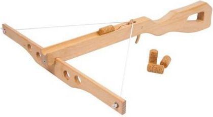 Dřevěné hračky pro kluky - Korková kuše - obrázek 1