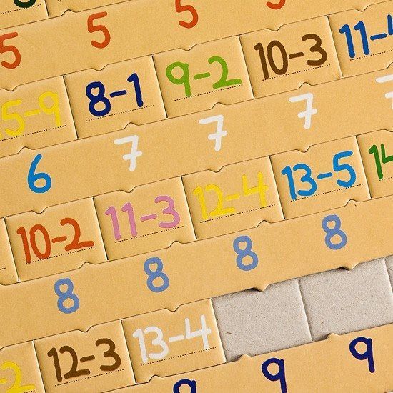 LARSEN Puzzle Matematika: odečítání 81 dílků - obrázek 2