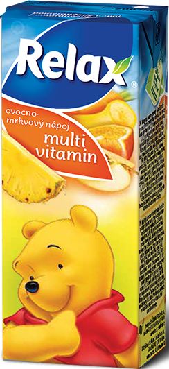 Relax multivitamín 0.2l - obrázek 1