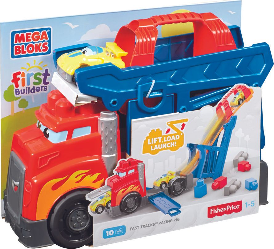 Mega Bloks auto s výsuvnou dráhou - obrázek 3