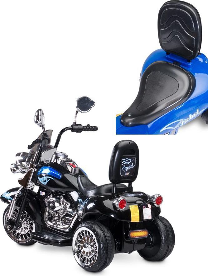 Elektrická motorka Toyz Rebel black - obrázek 4