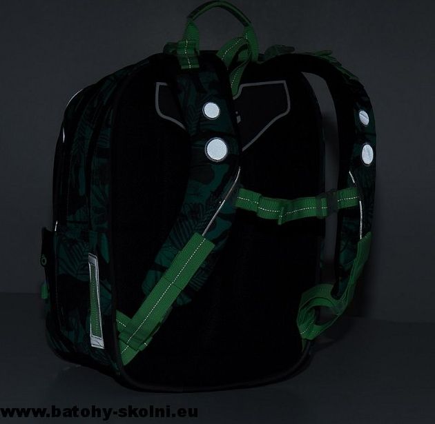 Školní batoh Topgal CHI 842 E Green Tyranosaurus - Doprava Zdarma - obrázek 14