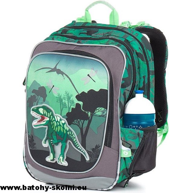 Školní batoh Topgal CHI 842 E Green Tyranosaurus - Doprava Zdarma - obrázek 10