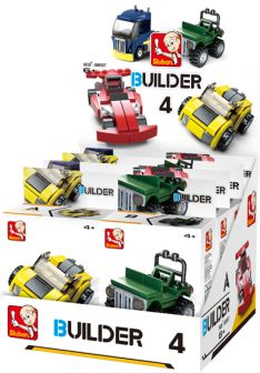 Sluban Builder M38-B05397 4 Vozy 1 ks - obrázek 1