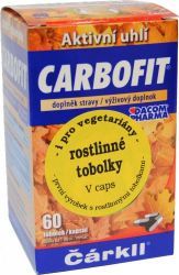 Carbofit Čárkll rostlinné tobolky 60 ks - obrázek 1