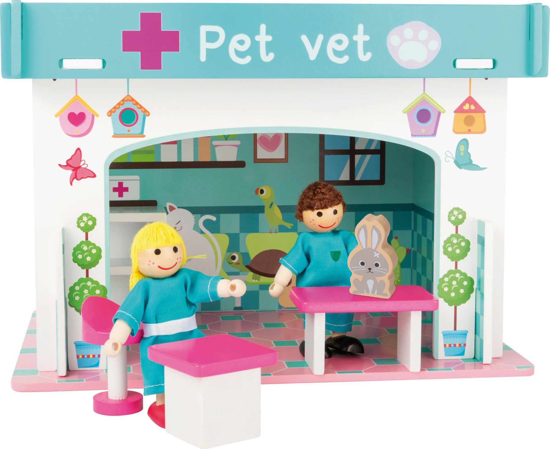 SMALL FOOT BY LEGLER Small Foot Veterinární klinika s příslušenstvím - obrázek 1