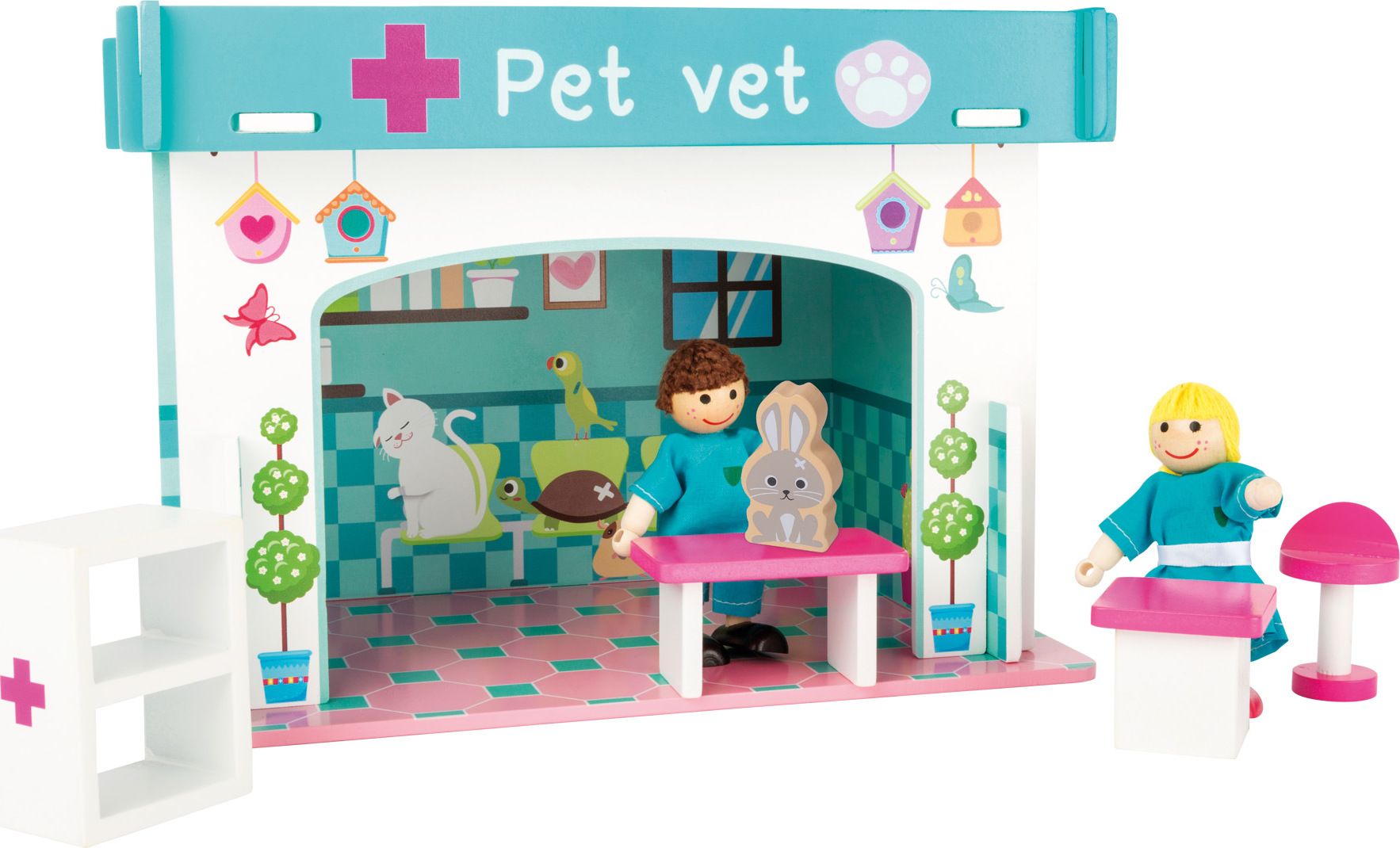 SMALL FOOT BY LEGLER Small Foot Veterinární klinika s příslušenstvím - obrázek 2