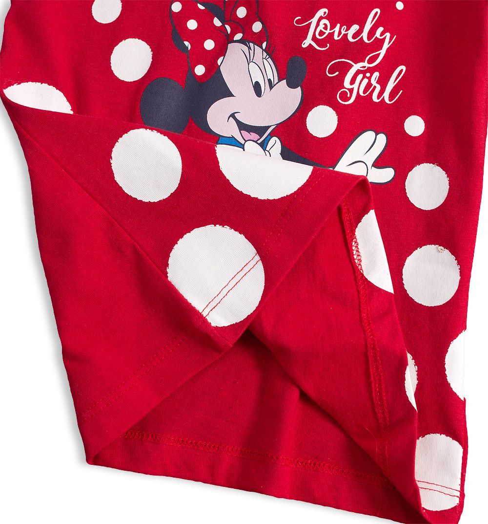 Dívčí letní souprava Disney MINNIE LOVELY GIRL červená Velikost: 92 - obrázek 4