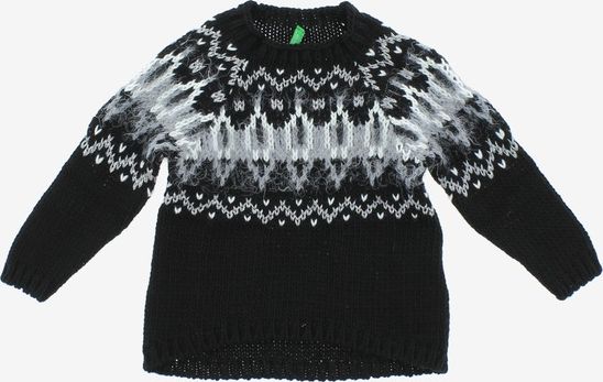 Svetr dětský United Colors of Benetton | Černá | Dívčí | 8-9 let - obrázek 1