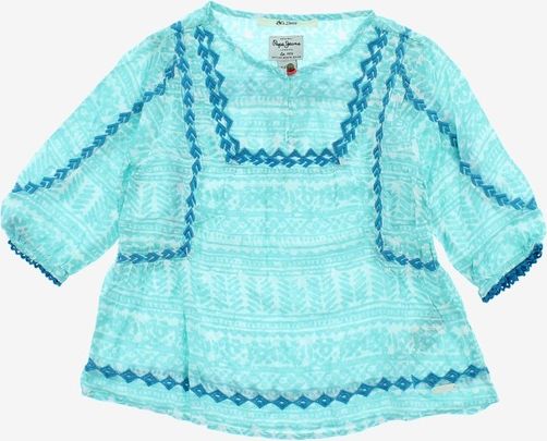 Tunika dětská Pepe Jeans | Modrá | Dívčí | 10 let - obrázek 1