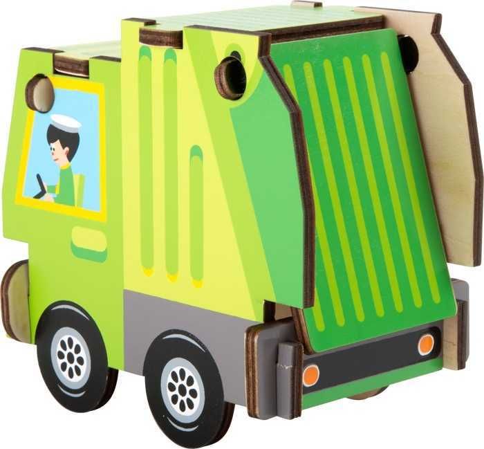 SMALL FOOT BY LEGLER Small Foot Jednoduchá dřevěná skládačka nákladní auto - obrázek 3
