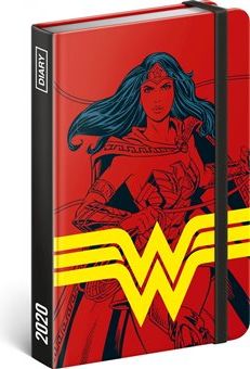 Týdenní diář Wonder Woman 2020, 11 × 16 cm - obrázek 1