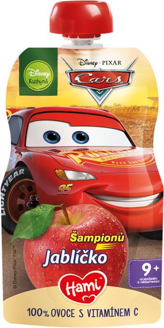 Hami Disney Cars OK jablíčko 110g - obrázek 1