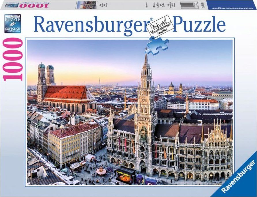 RAVENSBURGER Puzzle Mnichov 1000 dílků - obrázek 2