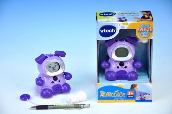 Kidiminiz VTech pejsek fialový česky mluvící na baterie 3xAAA - obrázek 1