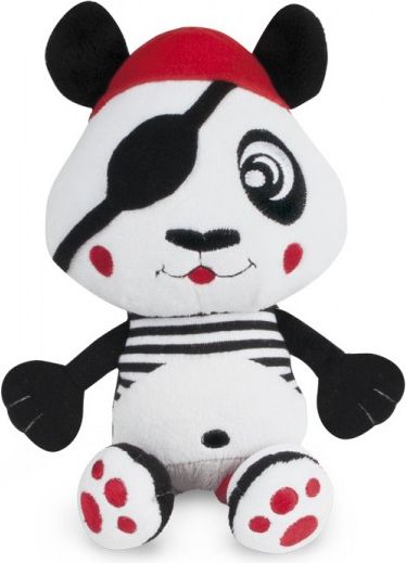 Plyšová hračka na kočárek Canpol babies pirát 68/035 panda s klipem - obrázek 1