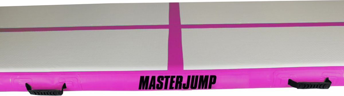 Airtrack MASTERJUMP nafukovací žíněnka 300 x 100 x 10 cm - růžová - obrázek 2