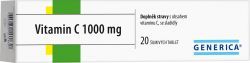Generica Vitamin C 1000 mg 20 šumivých tablet - obrázek 1