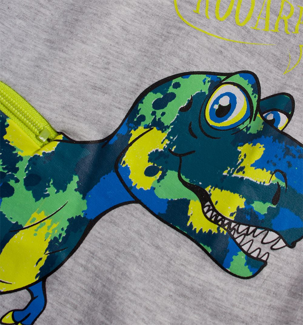 Chlapecké tričko LEMON BERET DINO šedé Velikost: 128-134 - obrázek 3