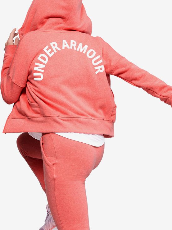 Rival Mikina dětská Under Armour | Béžová | Dívčí | XL - obrázek 2