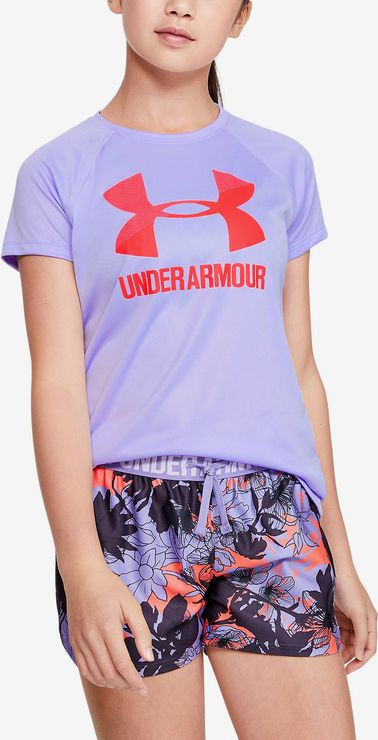 Triko dětské Under Armour | Fialová | Dívčí | L - obrázek 1