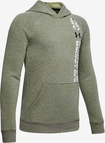 Rival Mikina dětská Under Armour | Zelená | Chlapecké | XS - obrázek 1