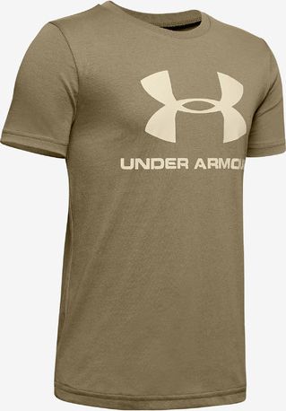Sportstyle Triko dětské Under Armour | Zelená | Chlapecké | XL - obrázek 1