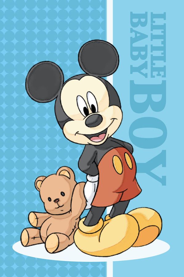FARO Dětský ručník Mickey Baby Bavlna 60/40 cm - obrázek 1