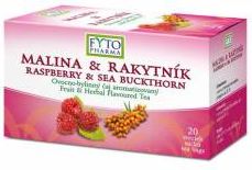 Fytopharma Ovocno-bylinný čaj malina & rakytník 20x2 g - obrázek 1