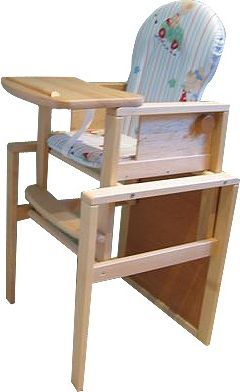 Jídelní židlička dřevěná Kijewski 7528 WD buk - obrázek 1