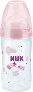 Kojenecká láhev NUK New Classic 150 ml růžová, Růžová - obrázek 1