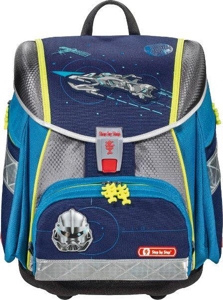 Školní aktovka Vesmírný pirát TOUCH2 4-dílný set Hama Step by Step - obrázek 3