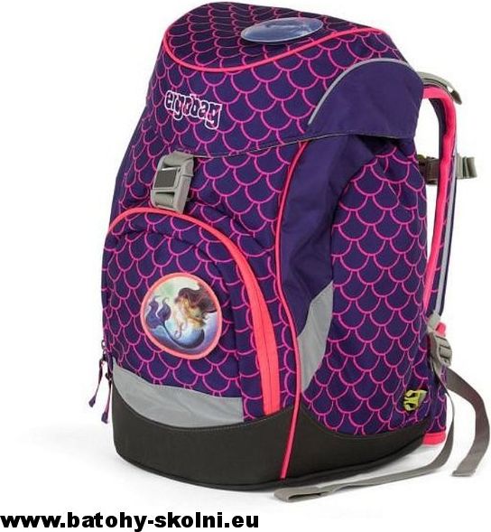 Školní batoh Fluo růžový Ergobag Prime - obrázek 3