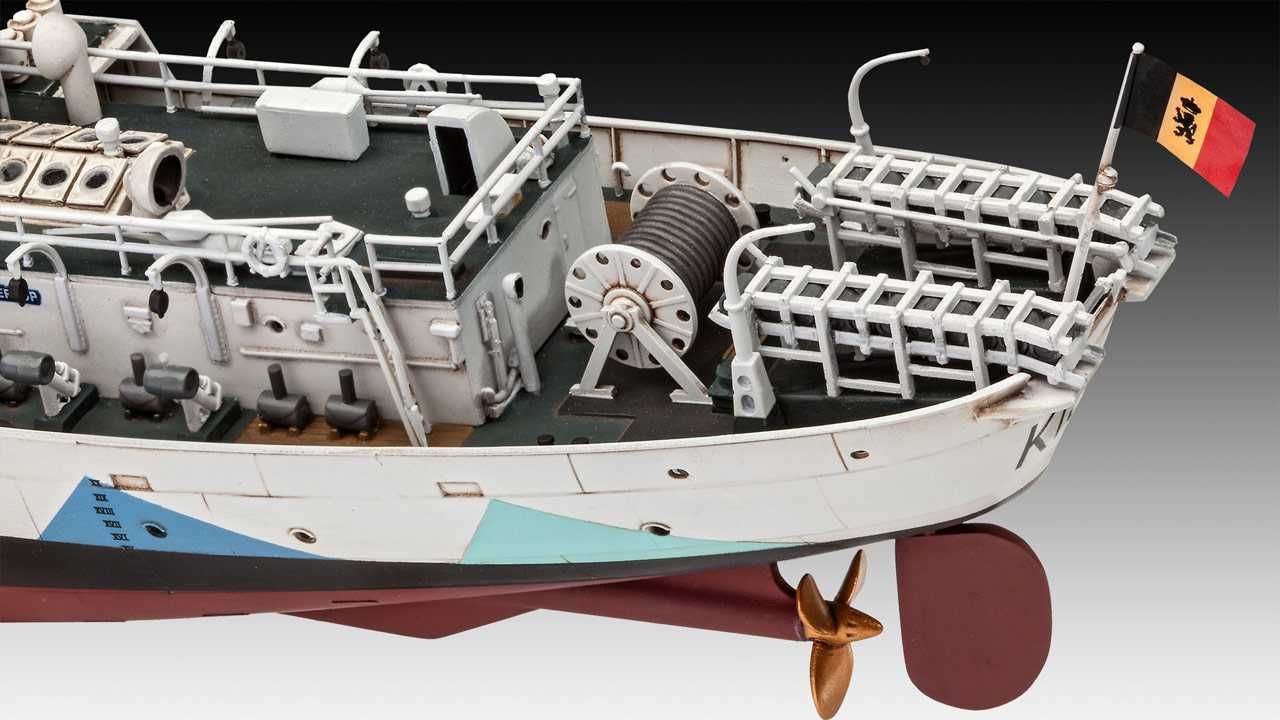 REVELL Plastic ModelKit loď 05158 - Flower Class Corvette HMS Buttercup (1:144) - obrázek 7
