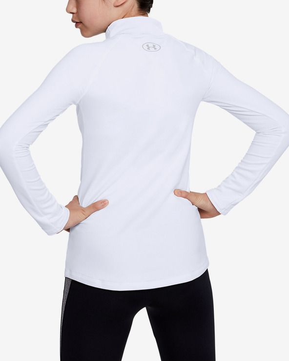 ColdGear® Triko dětské Under Armour | Bílá | Dívčí | L - obrázek 2