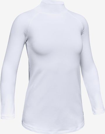 ColdGear® Triko dětské Under Armour | Bílá | Dívčí | L - obrázek 5