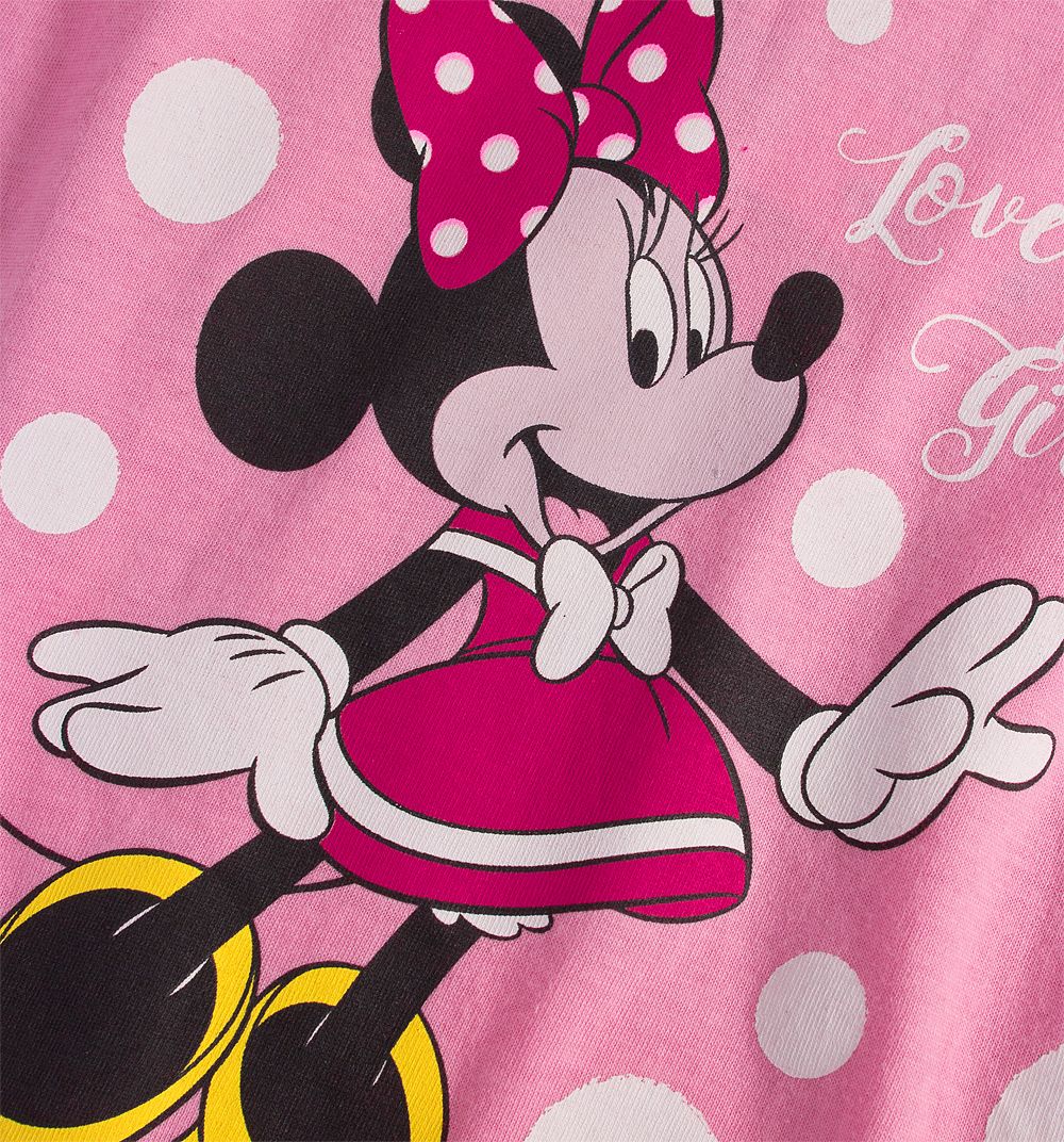 Dětská letní souprava Disney MINNIE LOVELY GIRL růžová Velikost: 86 - obrázek 3