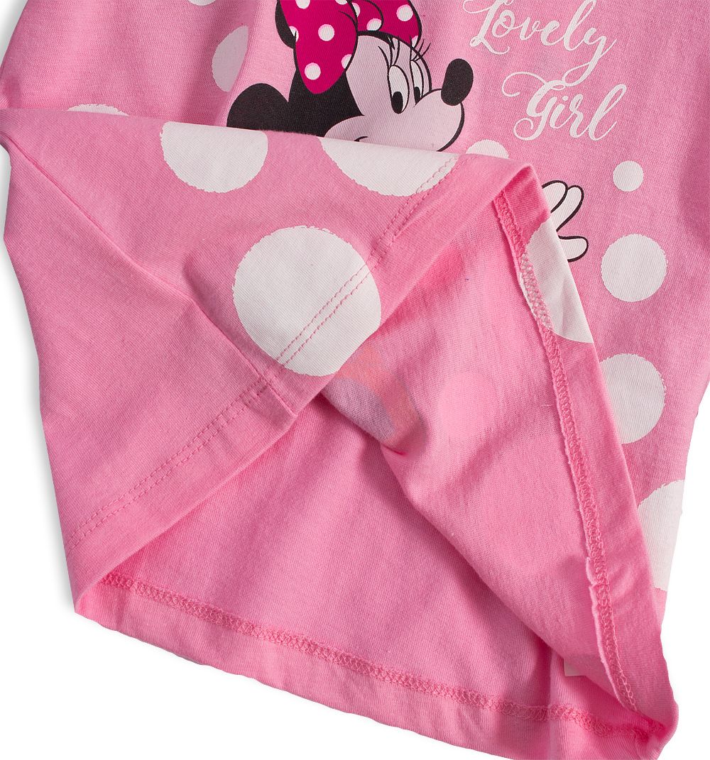 Dětská letní souprava Disney MINNIE LOVELY GIRL růžová Velikost: 86 - obrázek 4