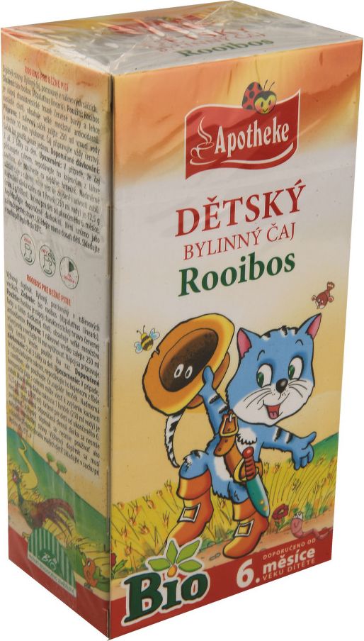 Apotheke Dětský čaj BIO rooibos běžné pití 20x1.5g - obrázek 1
